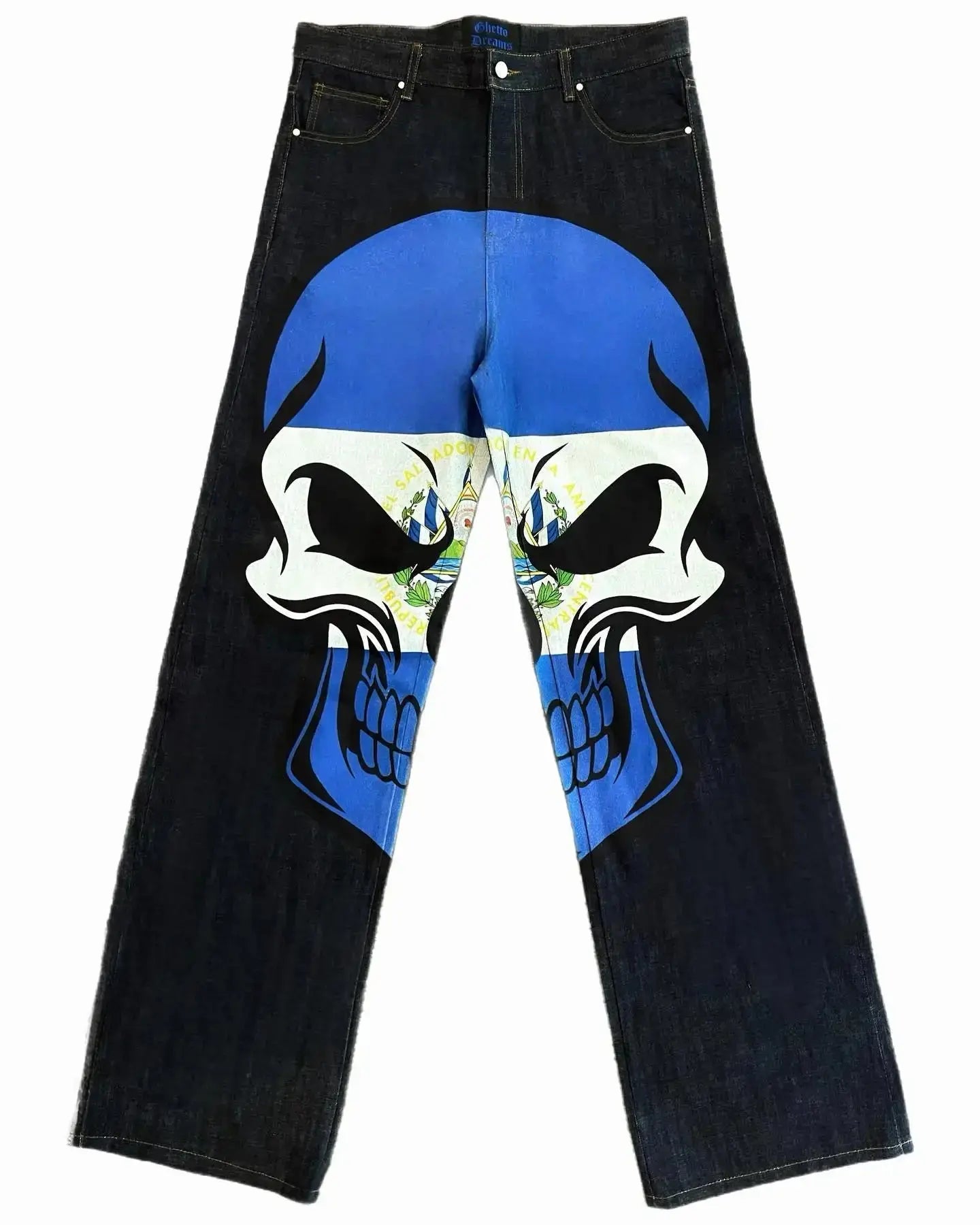 Mexican Style Low Jeans - DRACO COUTURE