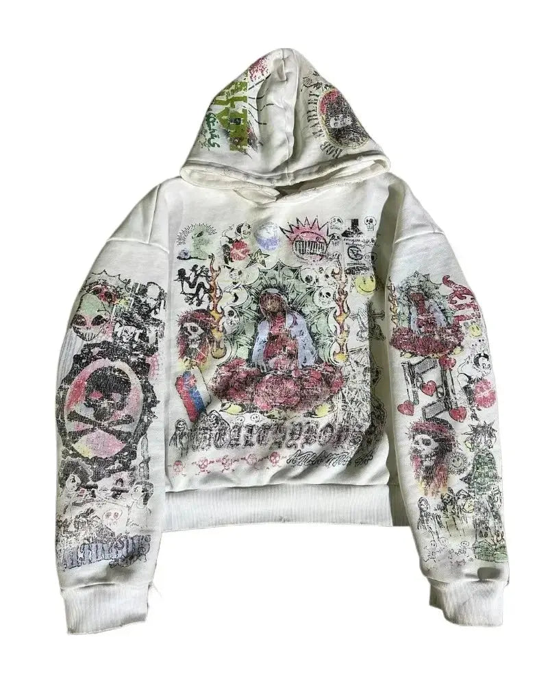 Zipper Hoodie Y2K - DRACO COUTURE