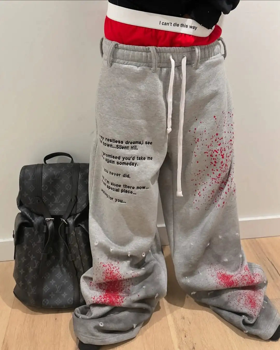 Blood Grey Pants