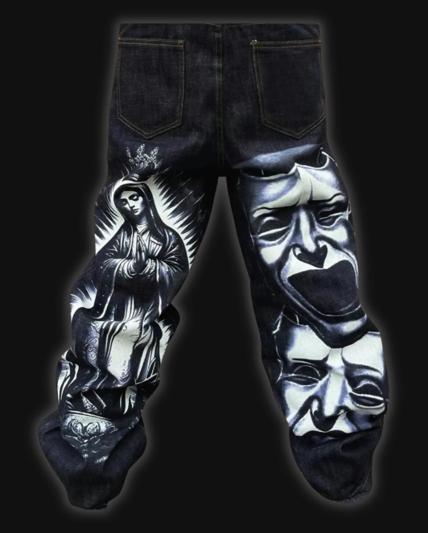 Mexican Style Low Jeans - DRACO COUTURE
