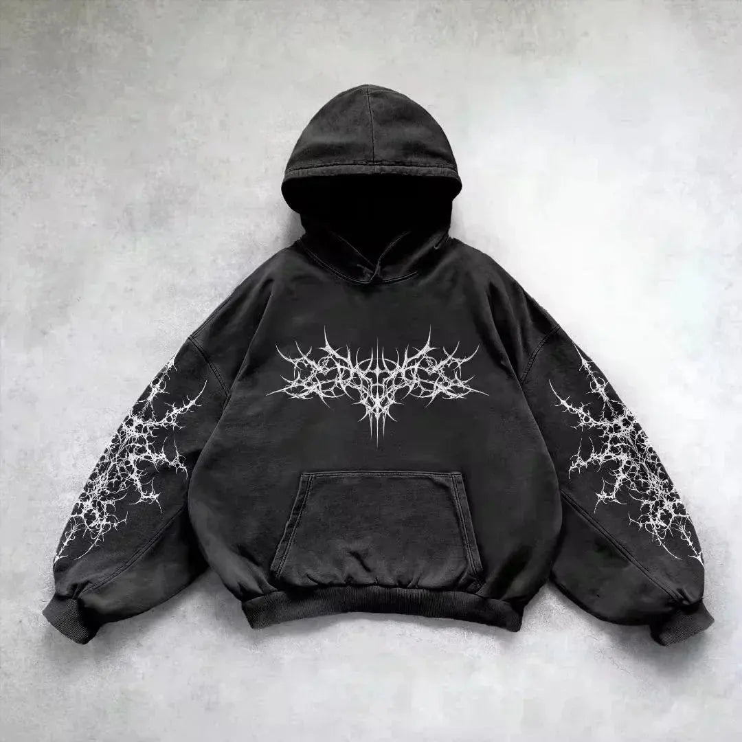 Zipper Hoodie Y2K - DRACO COUTURE