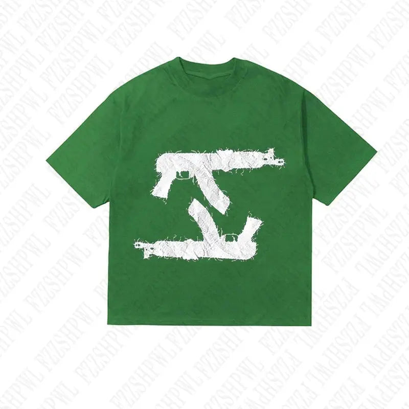 Double Gun Vintage T-shirt ALL Colours - DRACO COUTURE