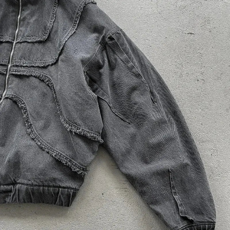 Denim Jacket Opium - DRACO COUTURE