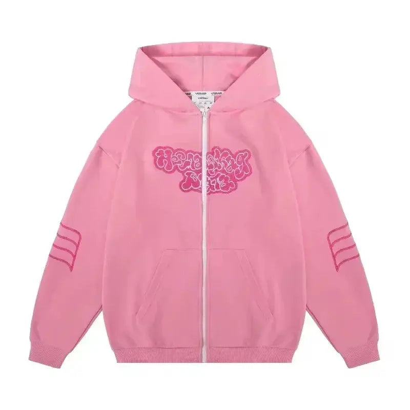 Zipper Hoodie Y2K - DRACO COUTURE