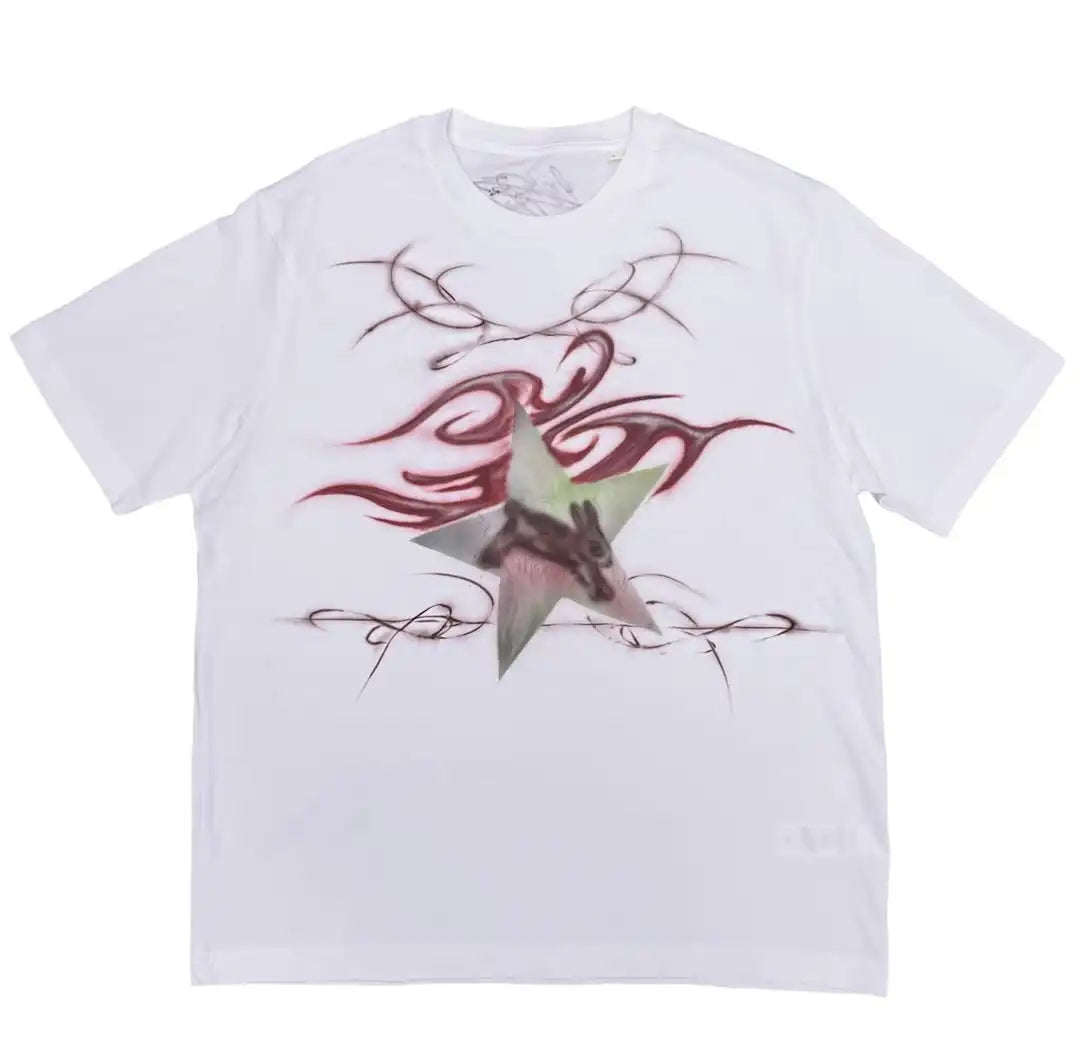 Y2K Personalized Art Style Printed T-shirt