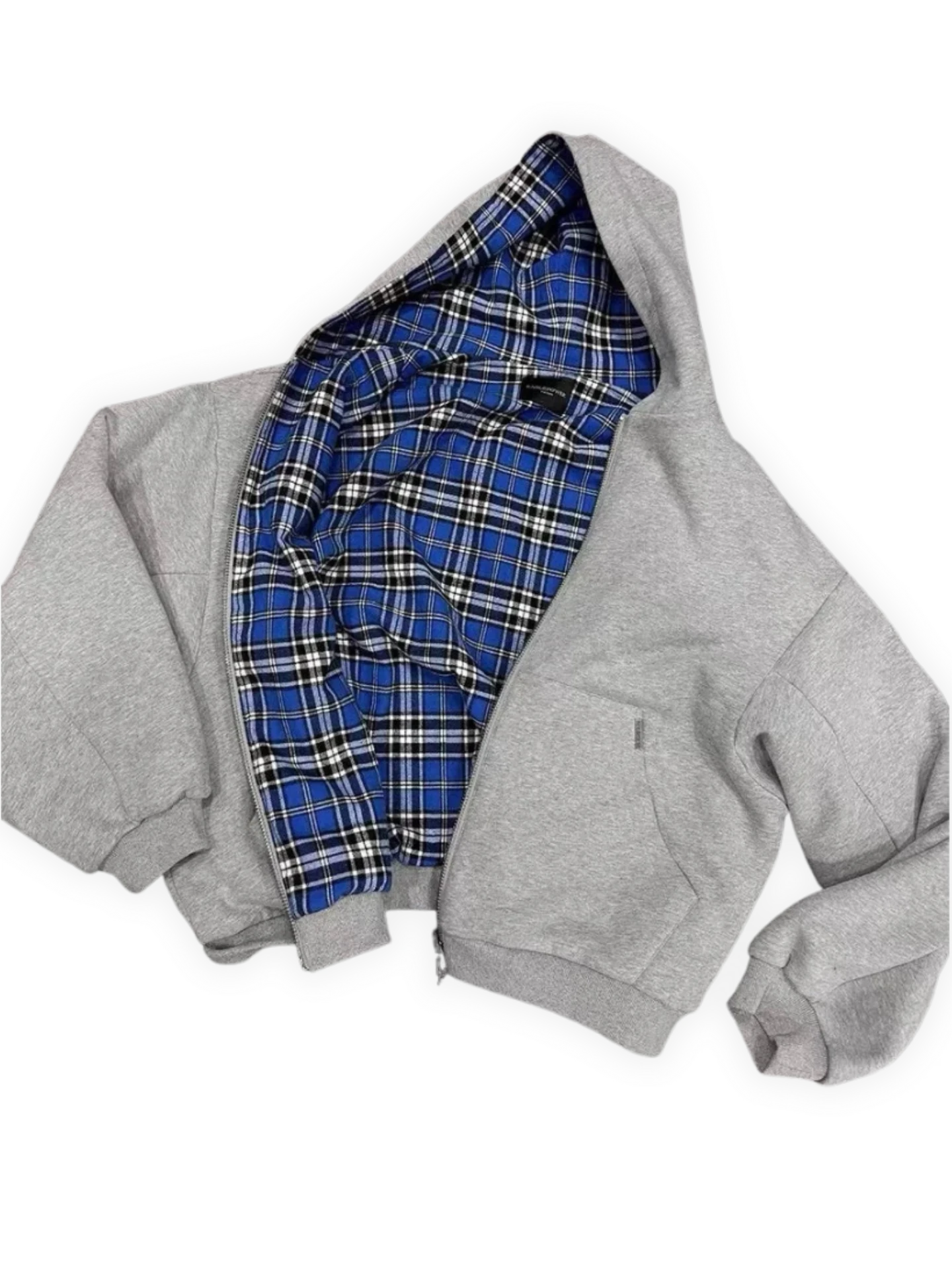 Double Side Hoodie Blue/Grey