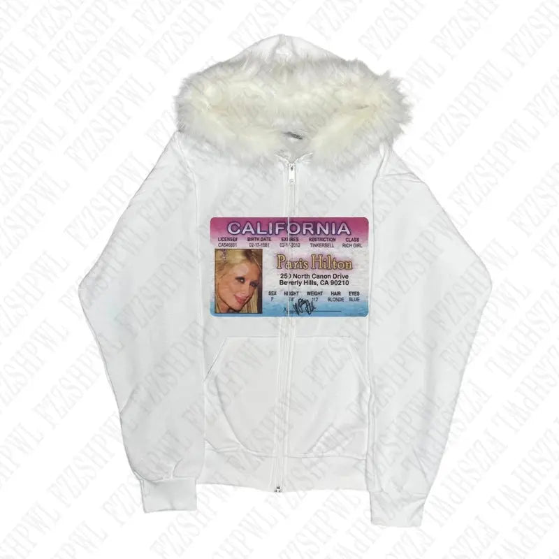 Paris ID ZIP HOODIE - DRACO COUTURE