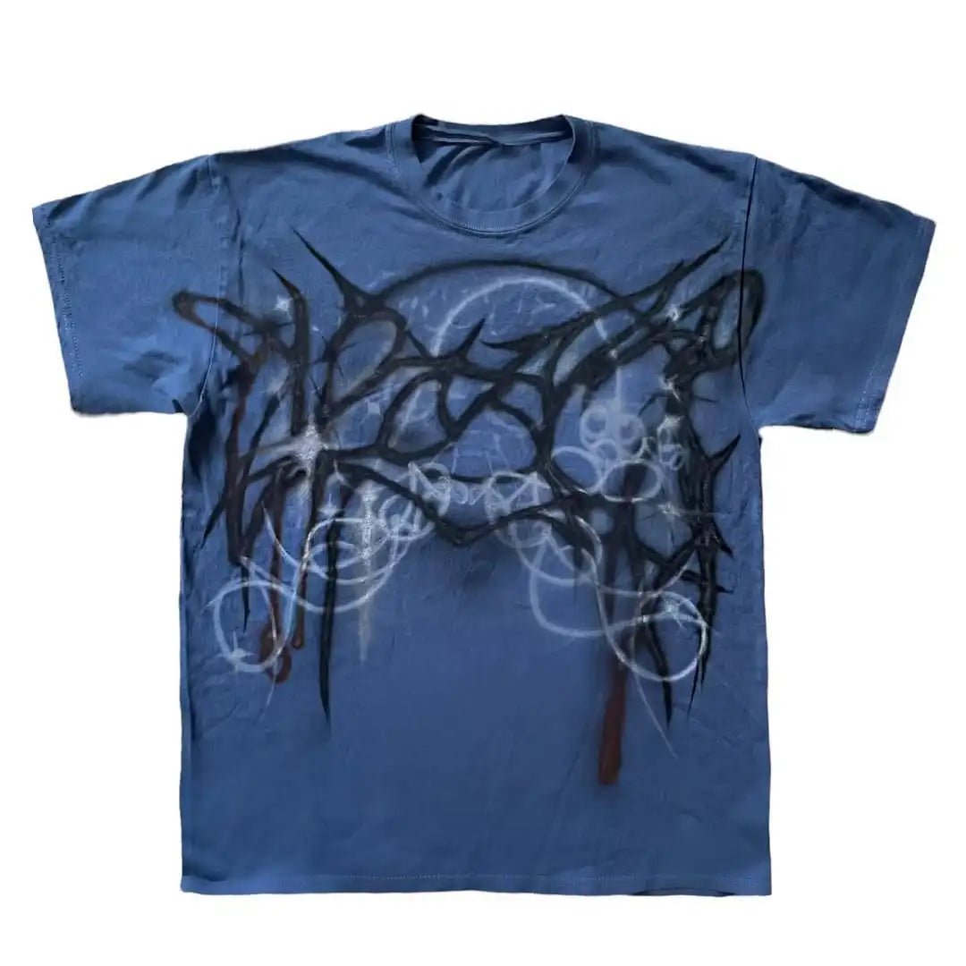 Y2K Personalized Art Style Printed T-shirt