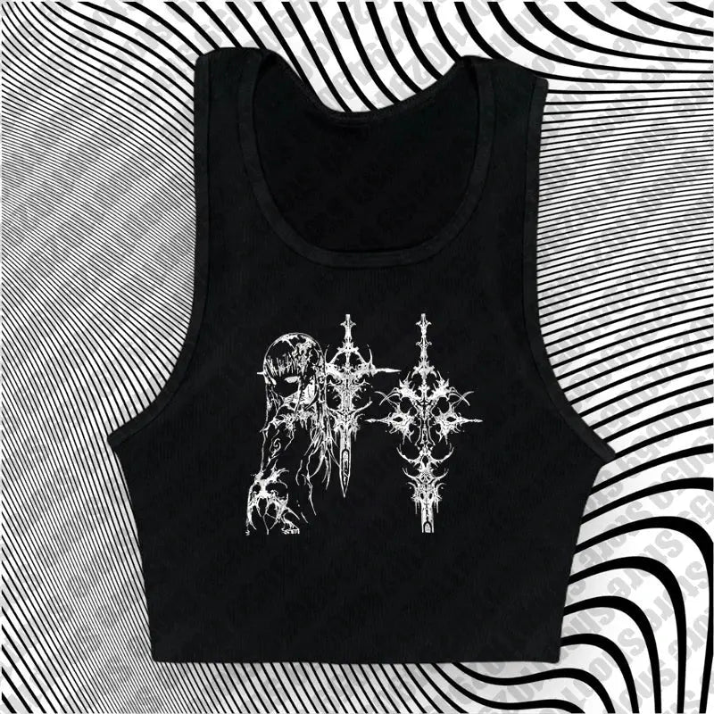 Y2k Sexy Tank Top - DRACO COUTURE