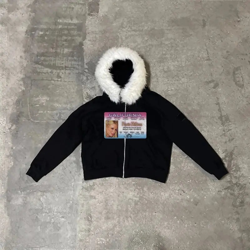 Paris ID ZIP HOODIE - DRACO COUTURE