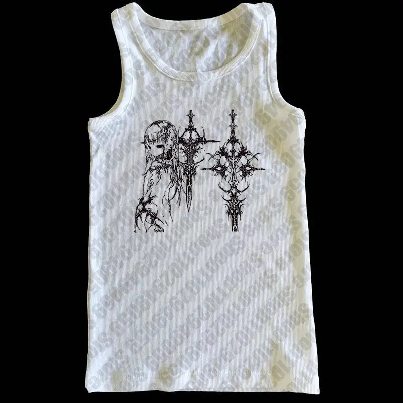 Y2k Sexy Tank Top - DRACO COUTURE
