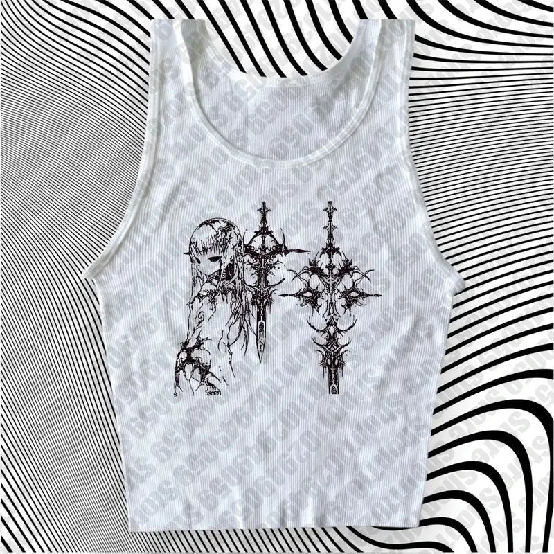 Y2k Sexy Tank Top - DRACO COUTURE