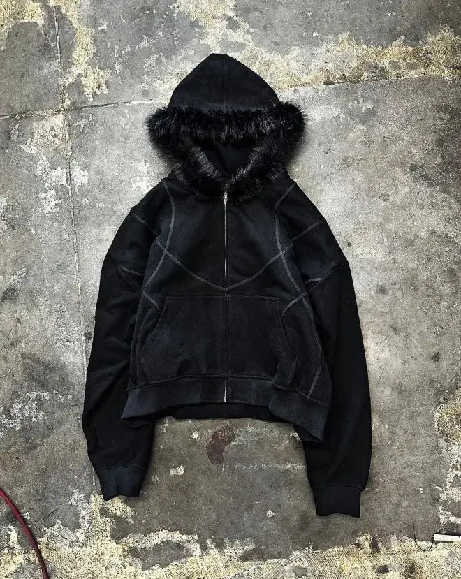 Harajuku ZIP Hoodie - DRACO COUTURE