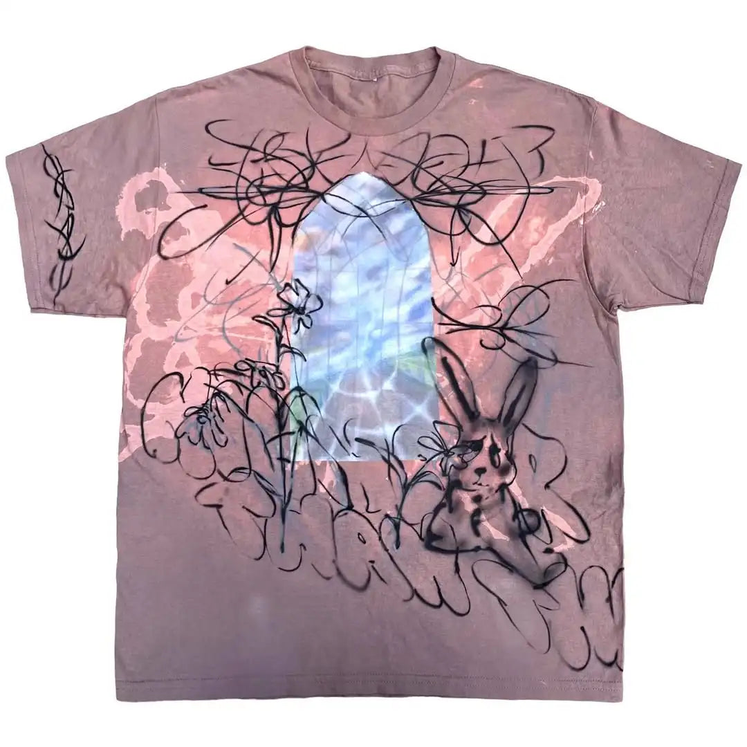 Y2K Personalized Art Style Printed T-shirt