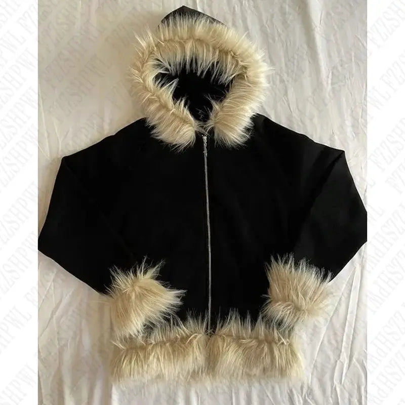 Y2K Zip up Hoodie - DRACO COUTURE