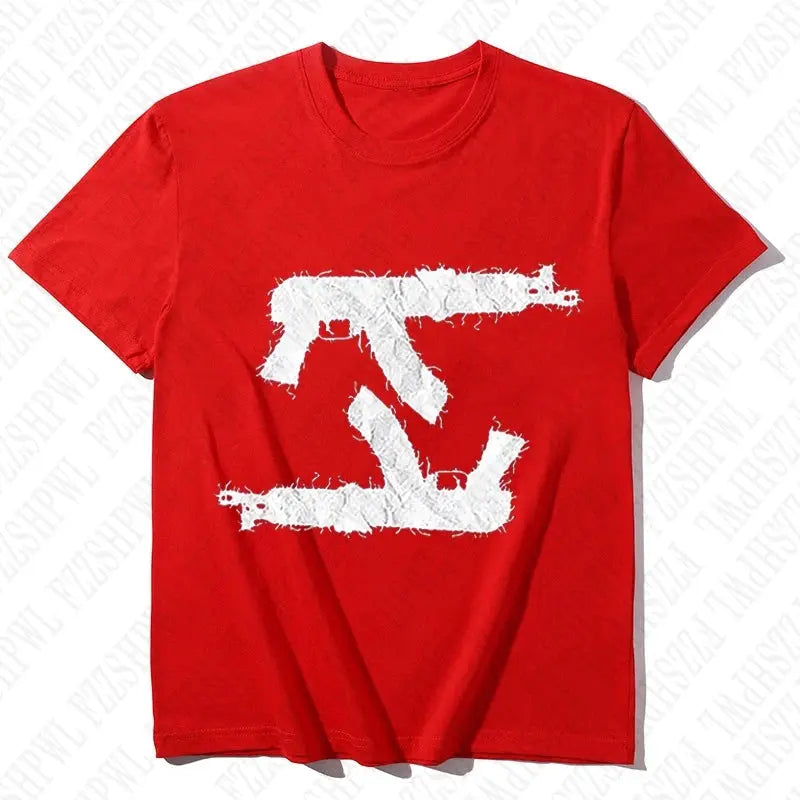 Double Gun Vintage T-shirt ALL Colours - DRACO COUTURE