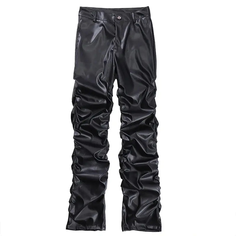 Hip Hop Leather Pants - DRACO COUTURE