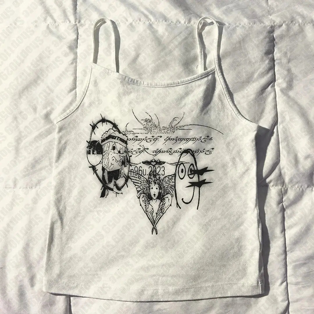 Crop Top Y2k - DRACO COUTURE