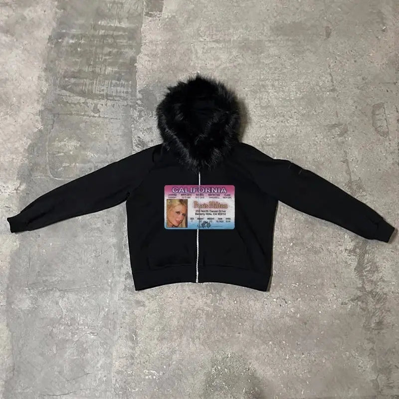 Paris ID ZIP HOODIE - DRACO COUTURE