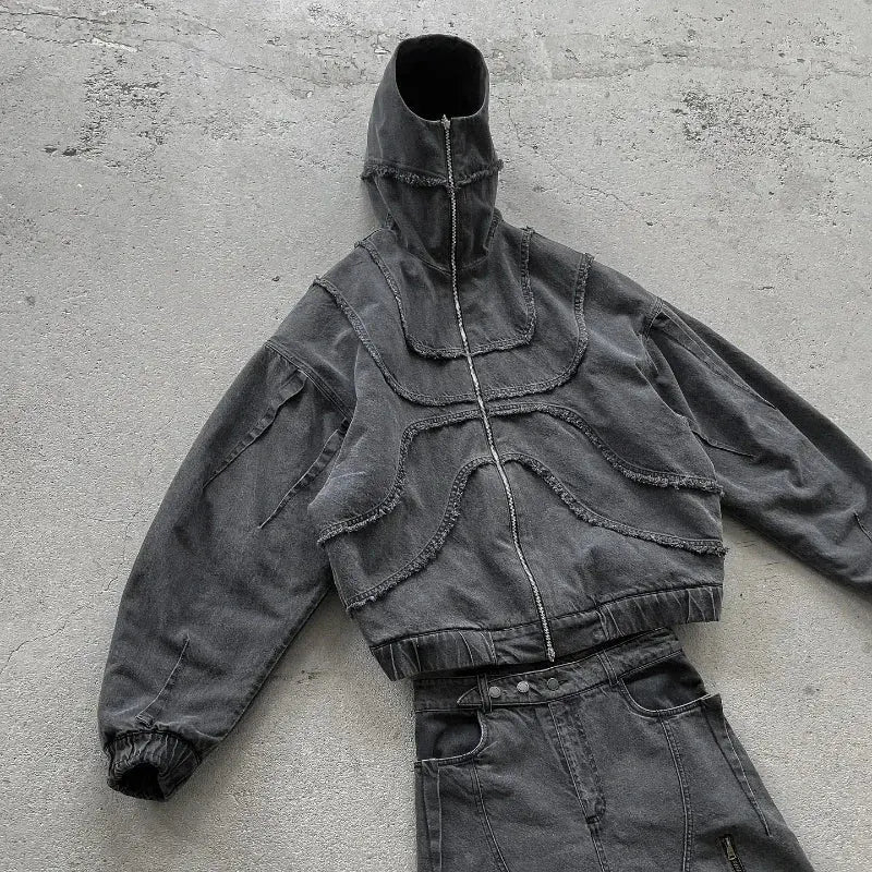 Denim Jacket Opium - DRACO COUTURE