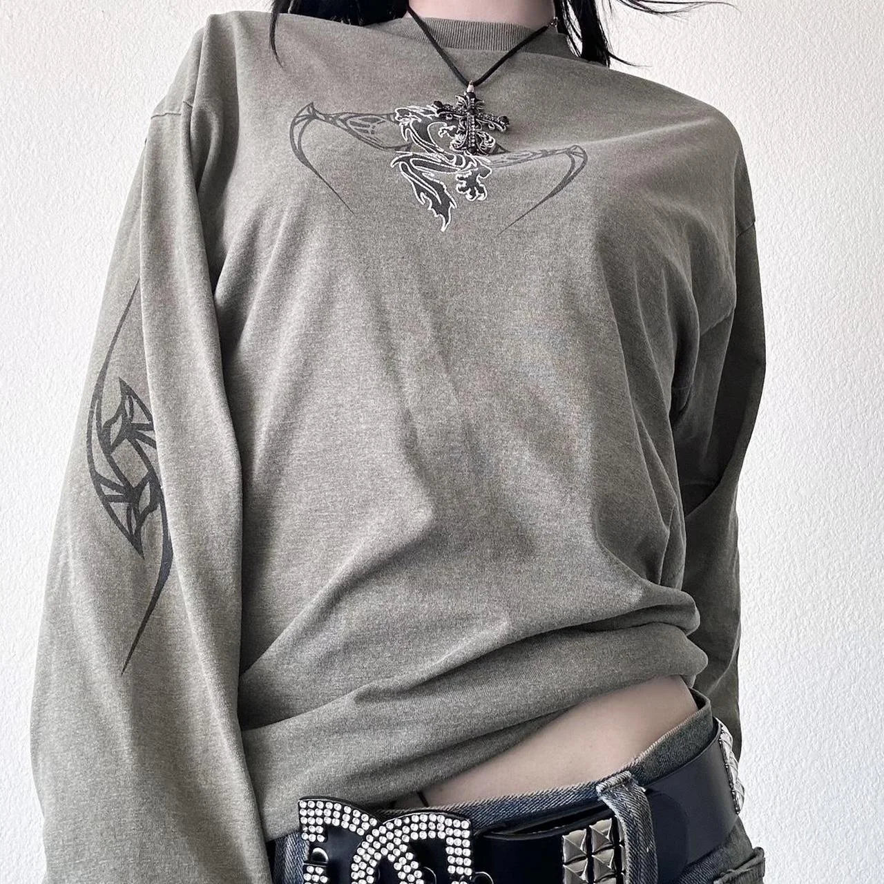 2000s Grunge Women Shirt