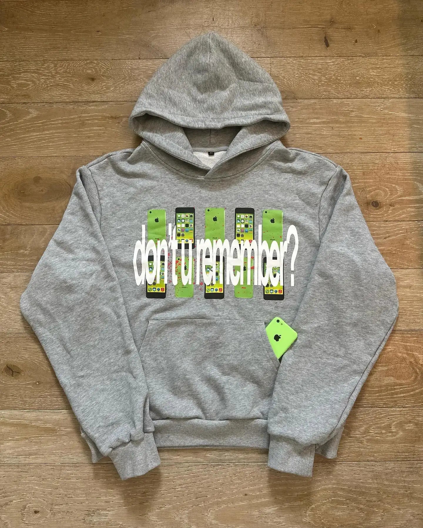 Bloody iPhone Print Hoodie