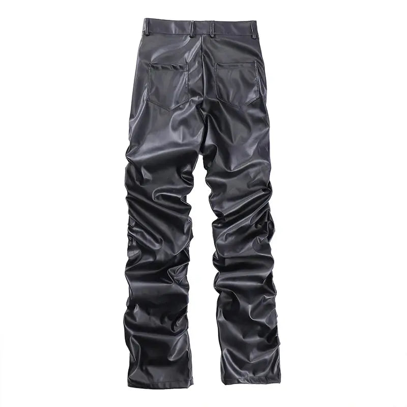 Hip Hop Leather Pants - DRACO COUTURE