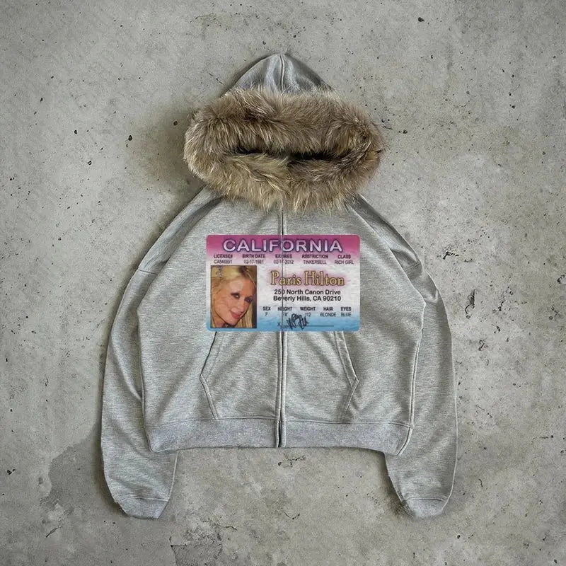 Paris ID ZIP HOODIE - DRACO COUTURE