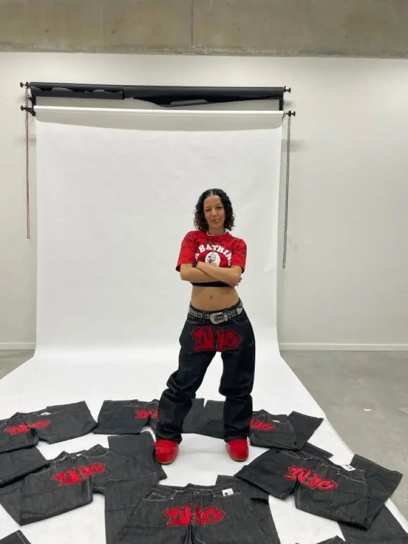 Y2K baggy jeans - DRACO COUTURE