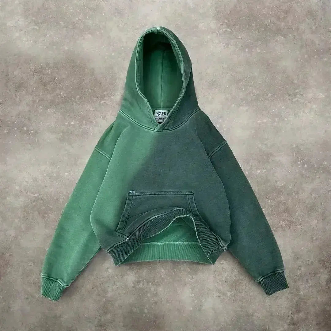 Zipper Hoodie Y2K - DRACO COUTURE