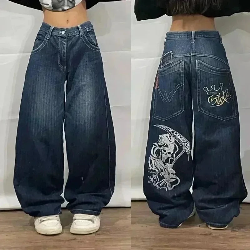 Baggy Unisex Jeans Y2K (10+ wariantów)