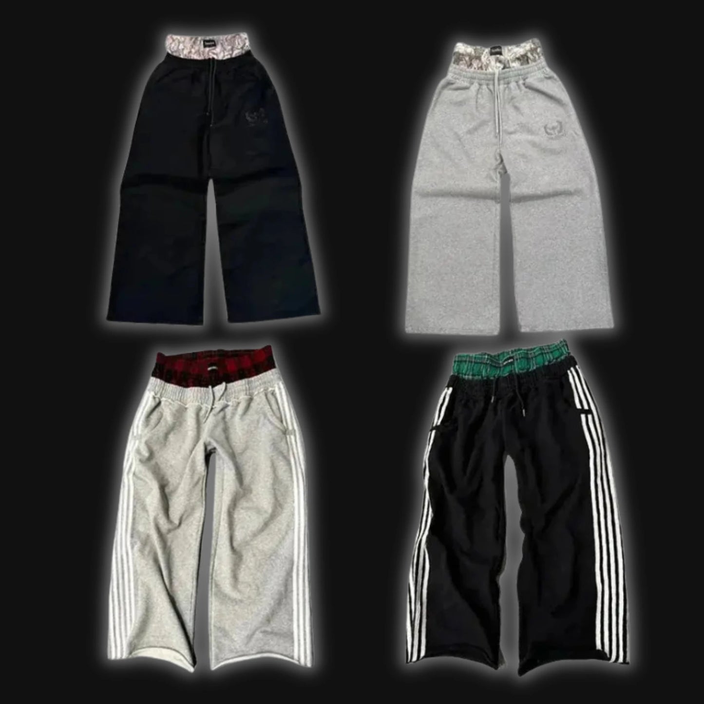 Y2K High Waisted pants - DRACO COUTURE