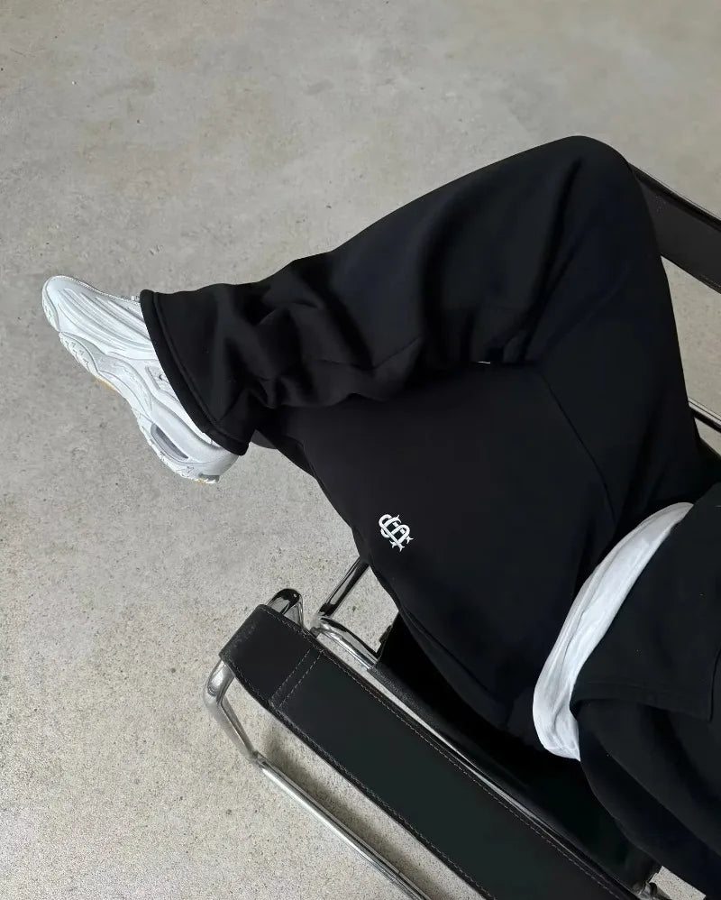 Draco Couture – Baggy Tracksuit Set (Grey & Black)