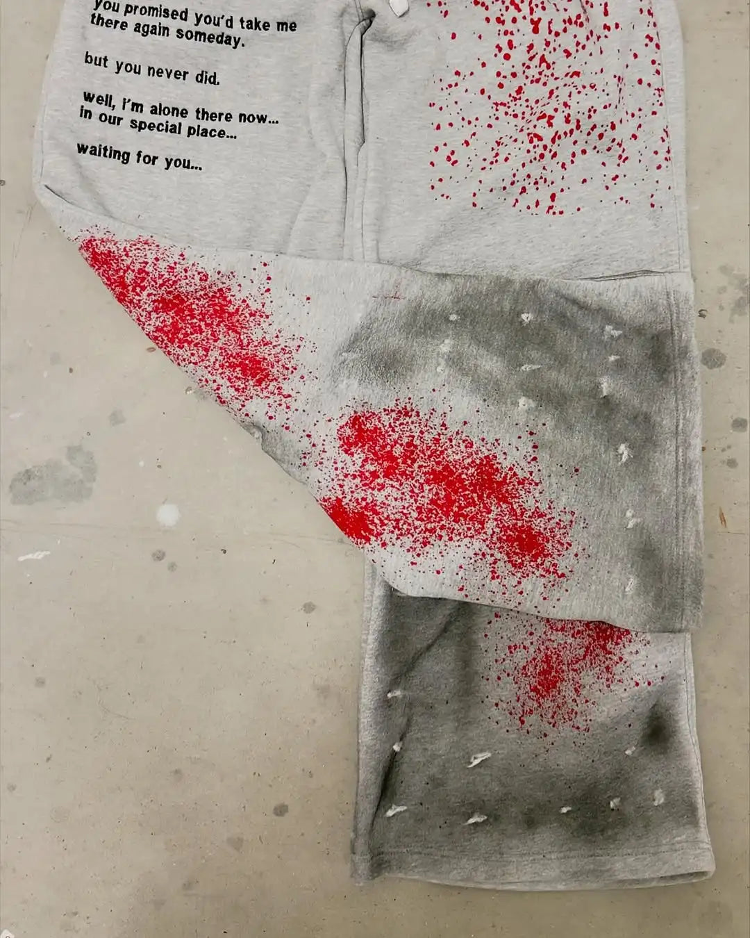 Blood Grey Pants