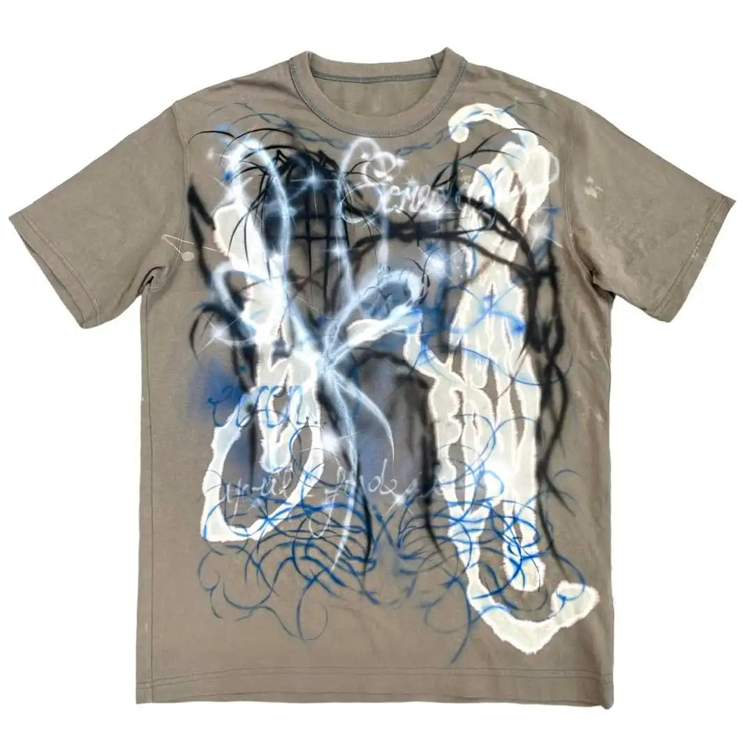 Y2K Personalized Art Style Printed T-shirt