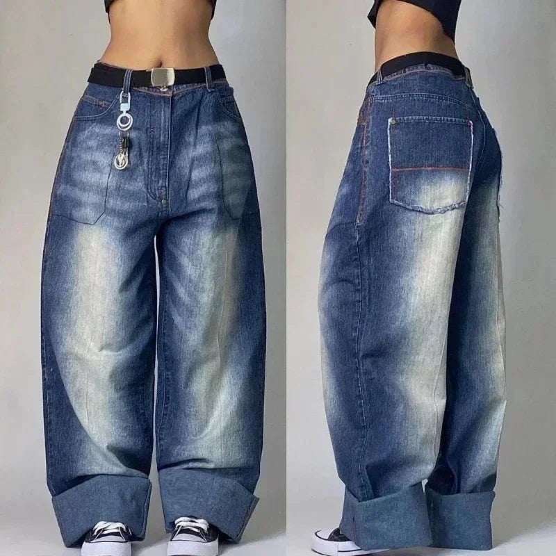 Baggy Unisex Jeans Y2K (10+ wariantów)