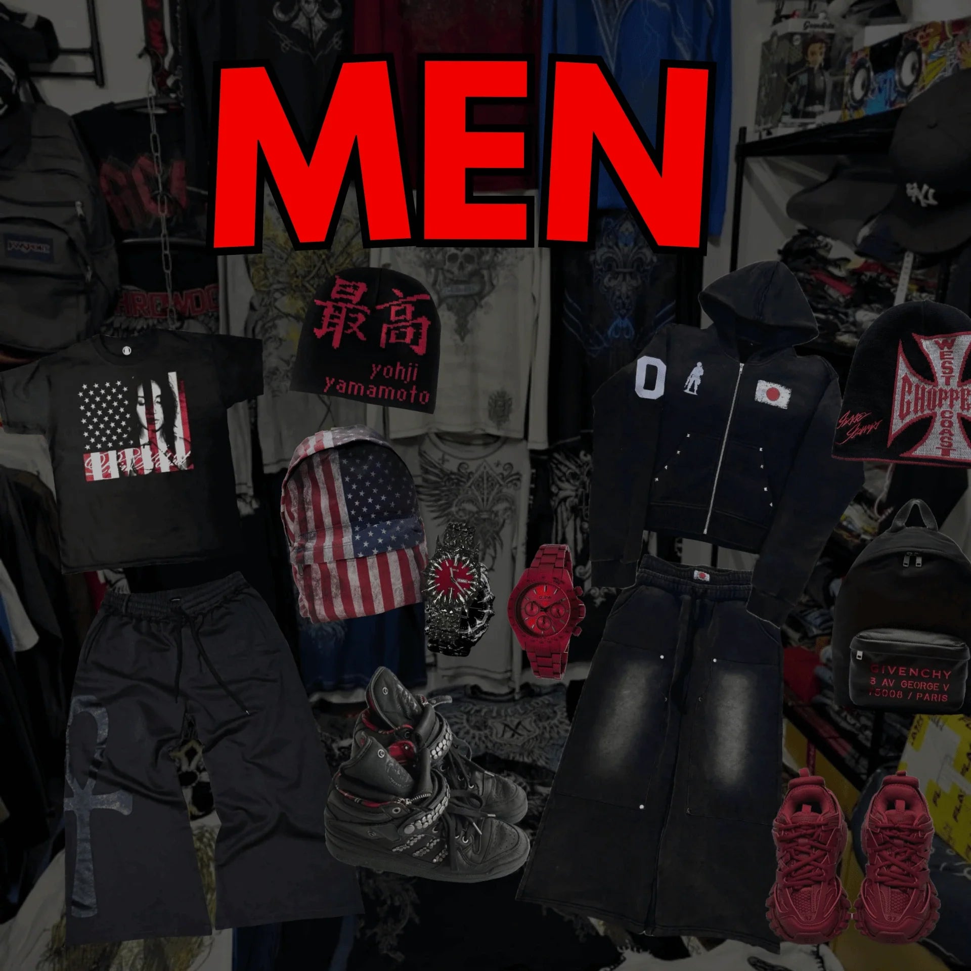 Męska kolekcja Y2K & Streetwear | Draco Couture