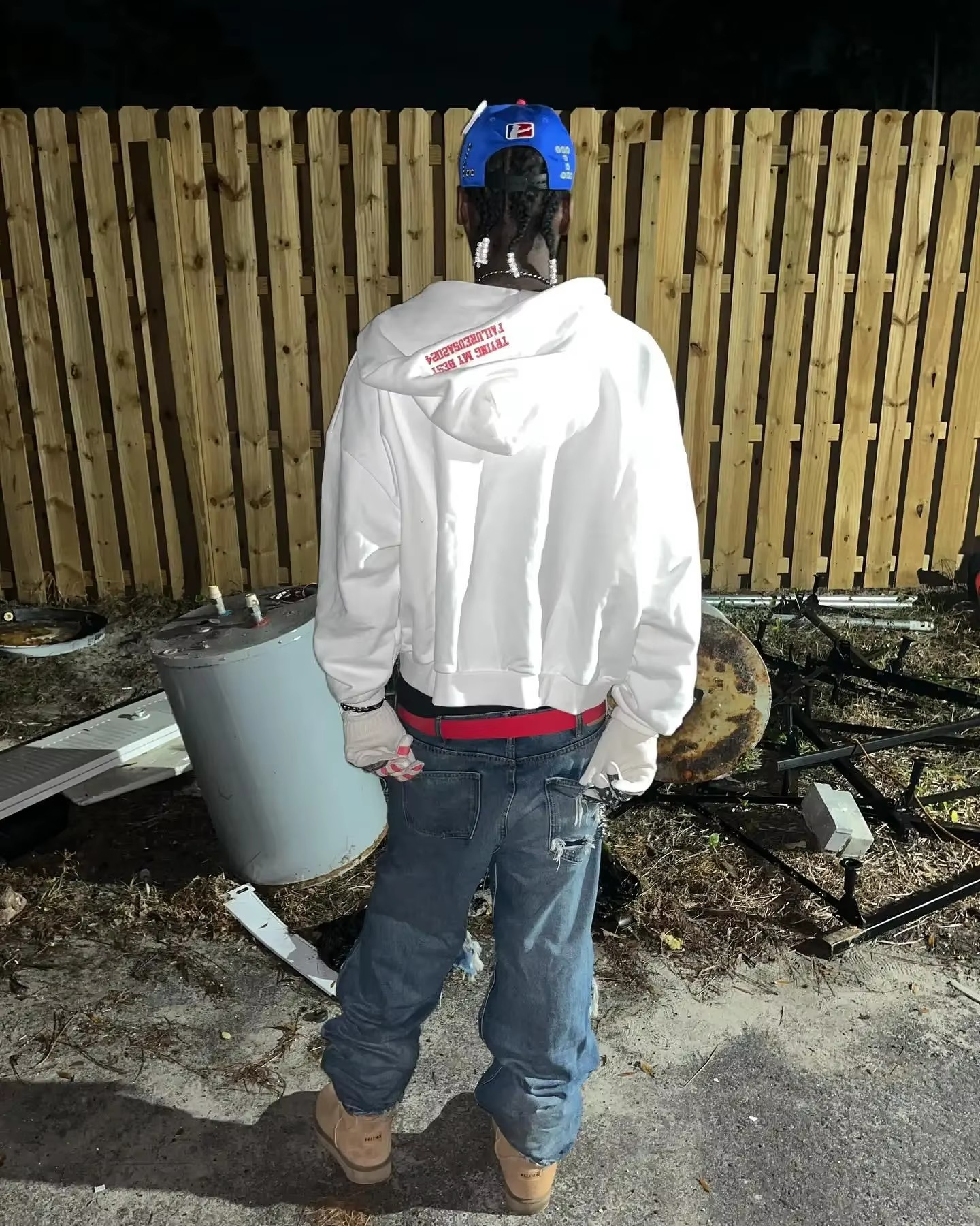 USA WETRUST Zip Hoodie