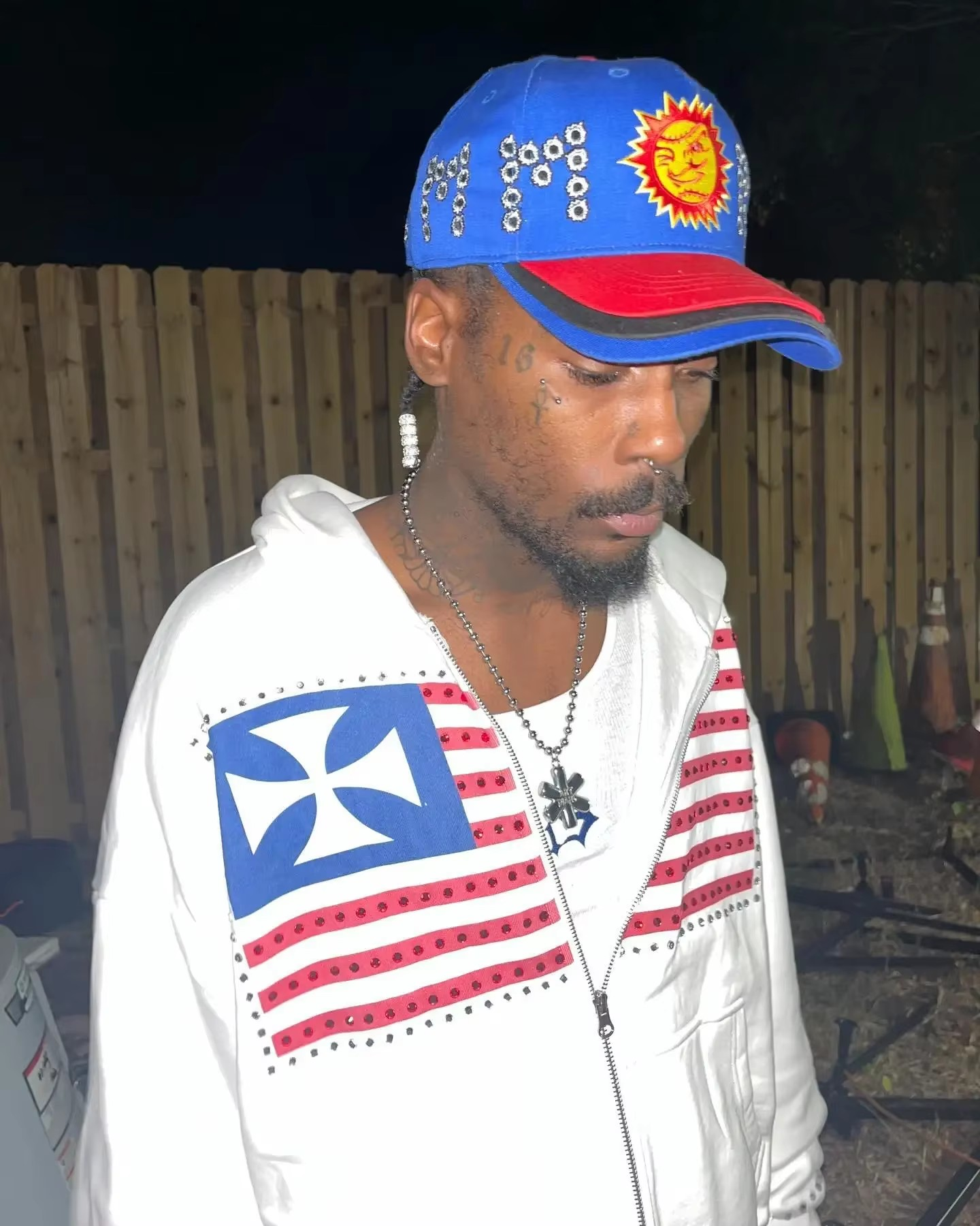 USA WETRUST Zip Hoodie
