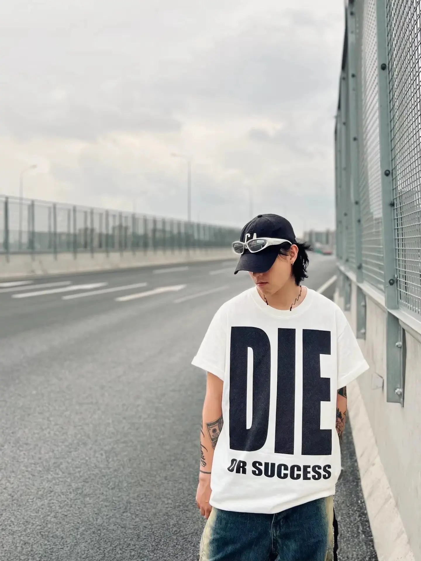 T-shirt DIE FOR SUCCESS - DRACO COUTURE