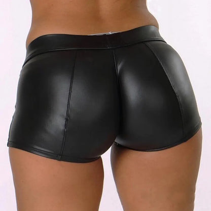 Shorts mit hoher Taille im Y2K-Stil