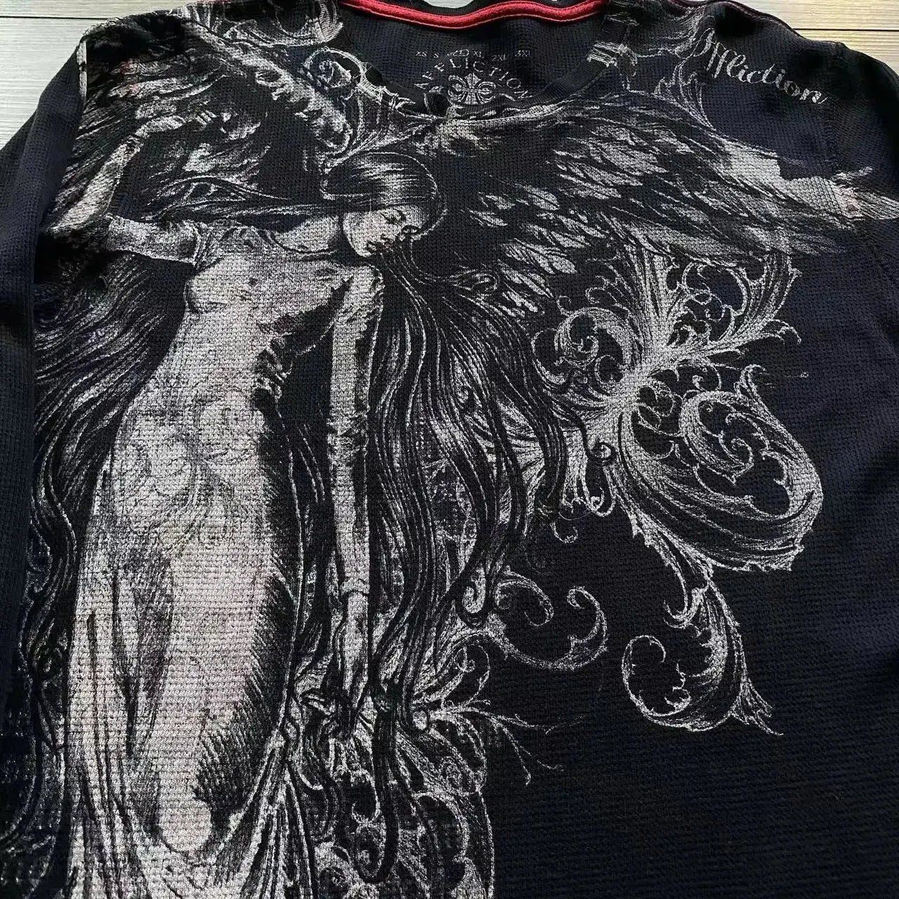 Y2K Affliction Long sleeved T shirt - DRACO COUTURE