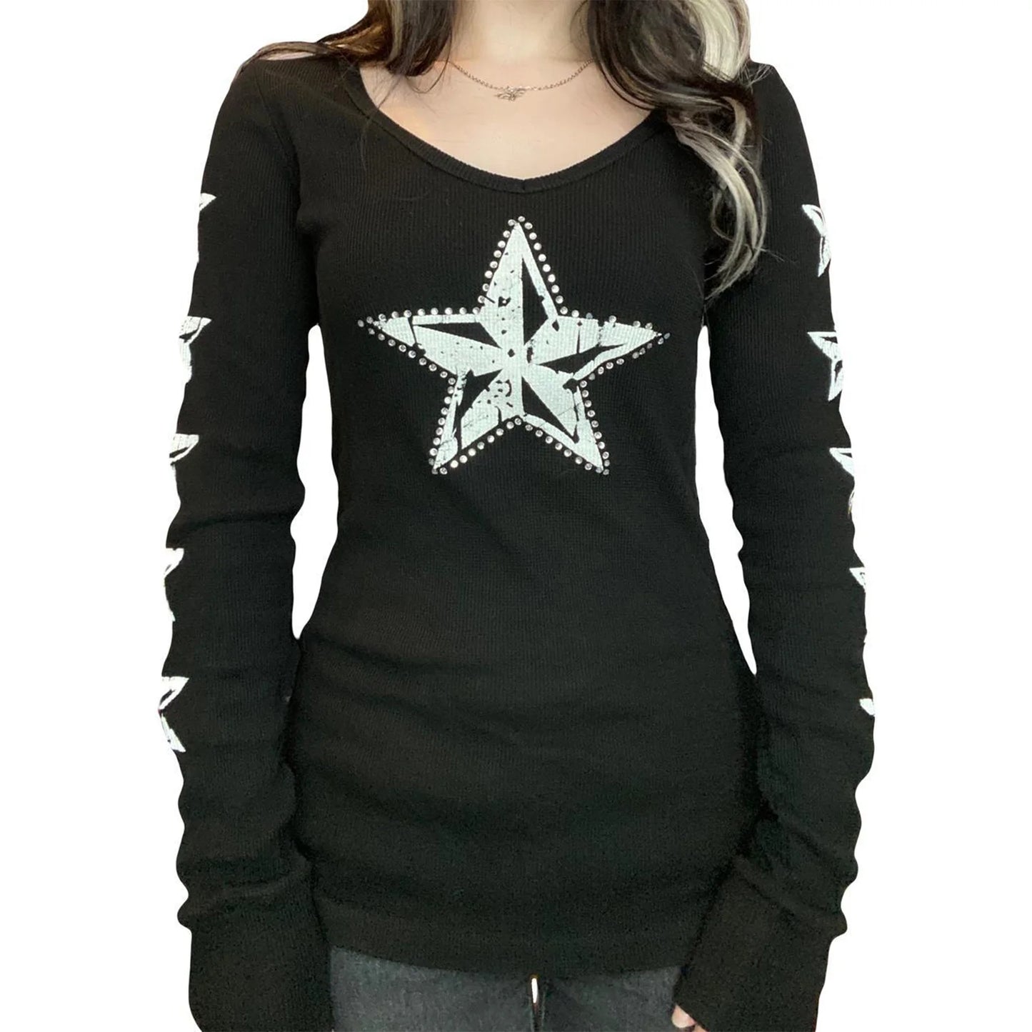 2000s Grunge Women Shirt