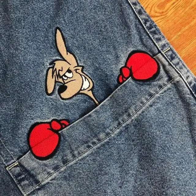 baggy jeans kangaroo - DRACO COUTURE