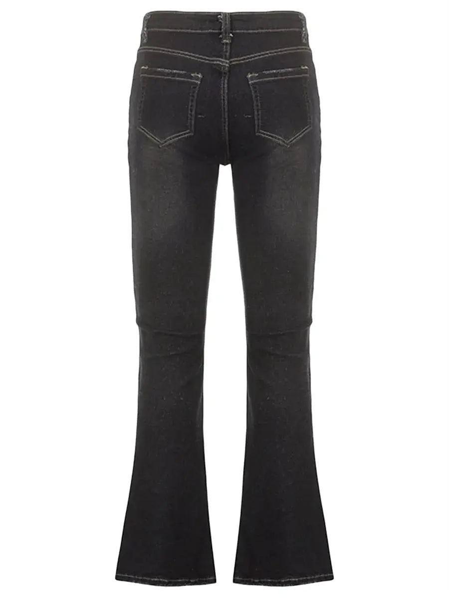 Y2K Vintage Flare Jeans - DRACO COUTURE