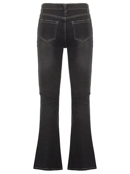 Y2K Vintage Flare Jeans - DRACO COUTURE