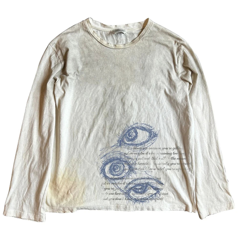 Vintage Oversized T-shirts Dark Gothic