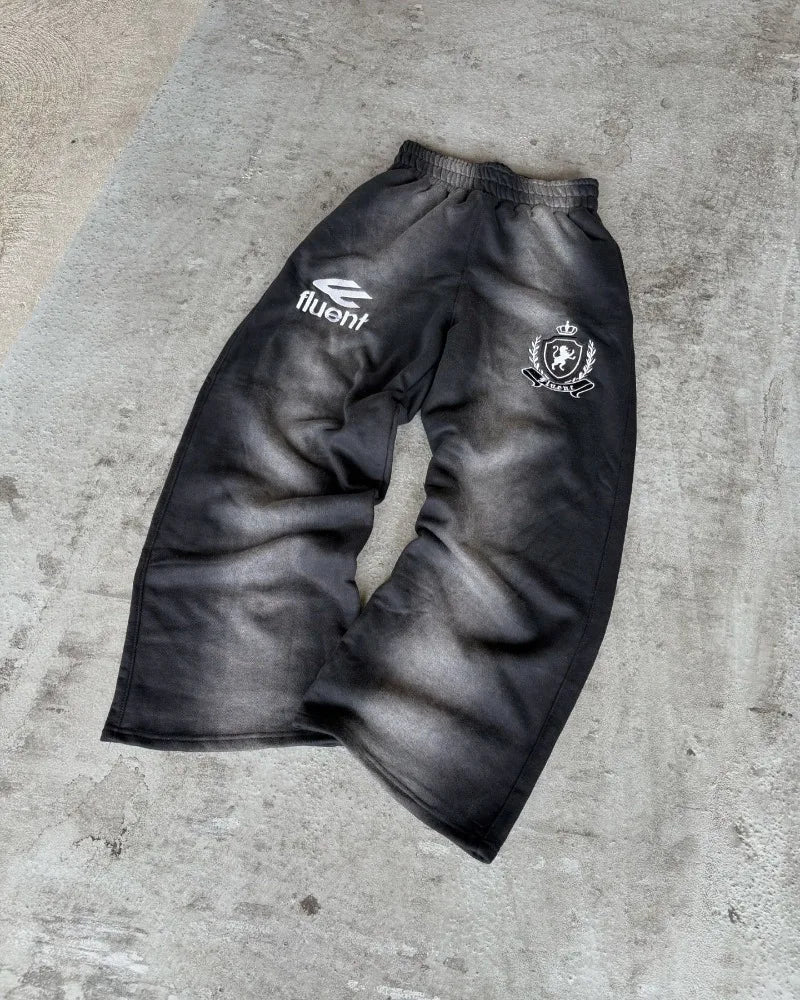 Winter Street Vintage-Hoodie mit Alphabet-Stickerei für Herren, Y2K-Gothic-Harajuku-Mode, lässiger Trainingsanzug für Paare