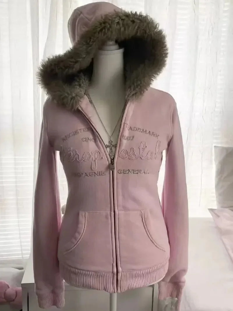 Wolf Zip Hoodie