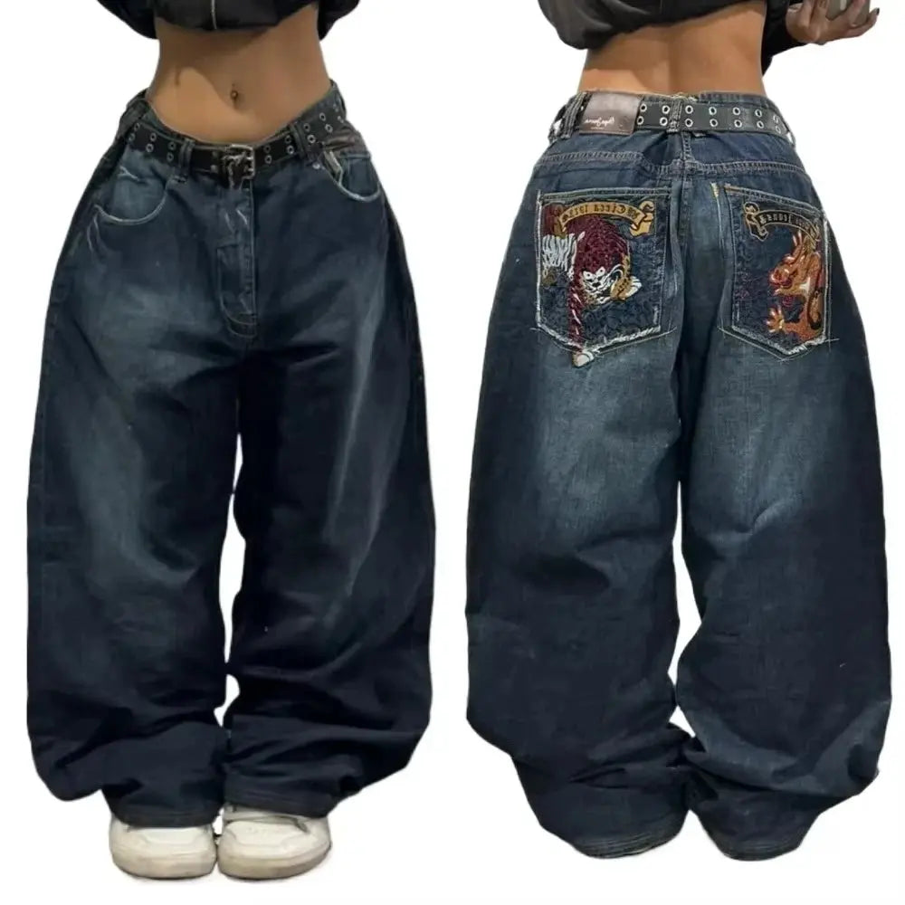 Old Baggy Jeans Y2K - DRACO COUTURE